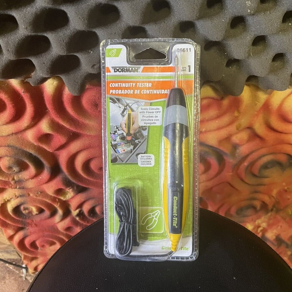 Dorman 86611 Continuity Tester ELECTRICAL test BATTERIES INCLUDED Circuits
